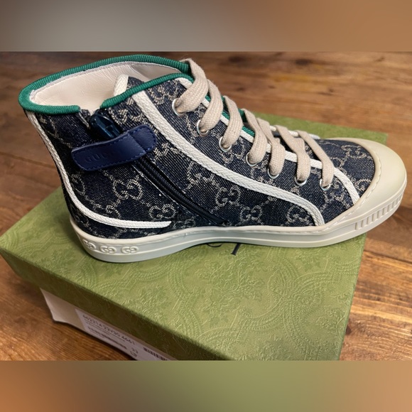 Gucci children’s 1977 high top sneakers. Brand new in box - Picture 8 of 8